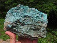 Natural Solid Chrysocolla, Cuprite & Shattuckite Specimens x 2 From Kaokoveld, Namibia - TopRock