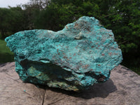 Natural Solid Chrysocolla, Cuprite & Shattuckite Specimens x 2 From Kaokoveld, Namibia - TopRock