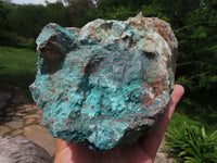 Natural Solid Chrysocolla, Cuprite & Shattuckite Specimens x 2 From Kaokoveld, Namibia - TopRock