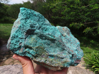Natural Solid Chrysocolla, Cuprite & Shattuckite Specimens x 2 From Kaokoveld, Namibia - TopRock