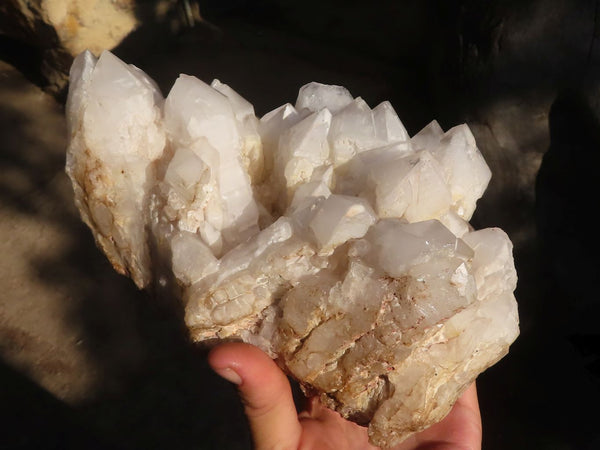 Natural New Sunset Orange Calcite Cubic Specimens  x 4 From Namibia