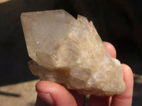 Natural Cascading Smokey Quartz Clusters x 6 From Luena, Congo - Toprock Gemstones and Minerals 