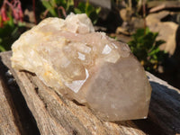 Natural Cascading Smokey Quartz Clusters x 6 From Luena, Congo - Toprock Gemstones and Minerals 