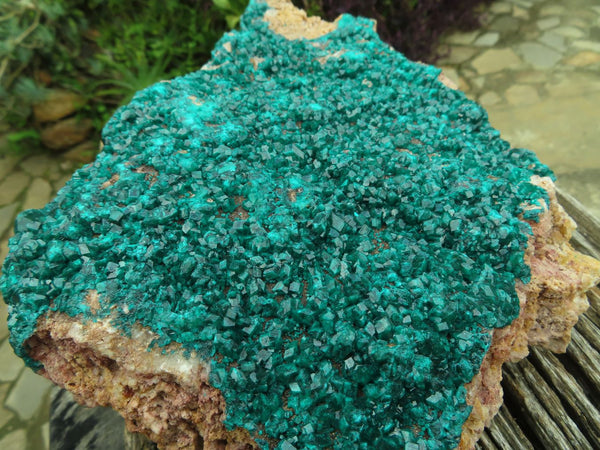Natural Giant Emerald Dioptase Specimen Display Piece x 1 From Congo - TopRock