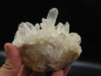 Natural Lovely Medium Sized Semi Optic Quartz Cluster Specimens x 4 From Madagascar - TopRock