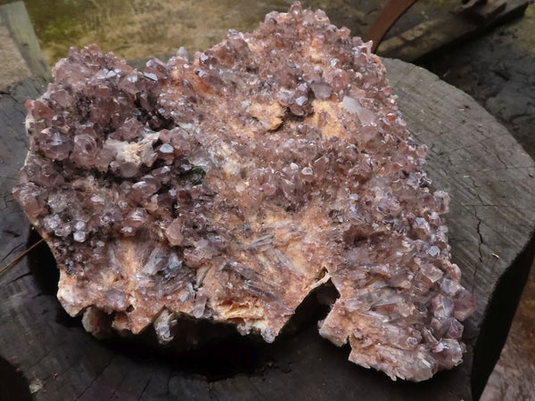 Natural Large Red Hematoid Quartz Cluster  x 1 From Zambia - TopRock