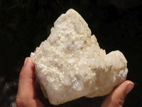Natural White Phantom Candle Quartz Specimens  x 2 From Madagascar - TopRock