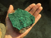 Natural Micro Botryoidal Crystalline Malachite Specimens  x 4 From Kolwezi, Congo - Toprock Gemstones and Minerals 