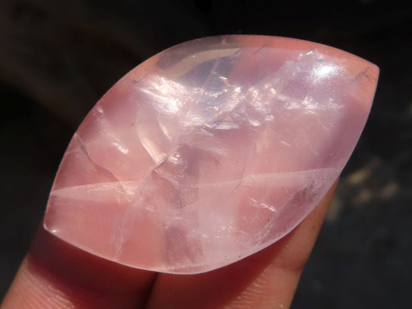 Polished Gemmy Pink Rose Quartz Angel Tears x 35 From Ambatondrazaka, Madagascar - Toprock Gemstones and Minerals 