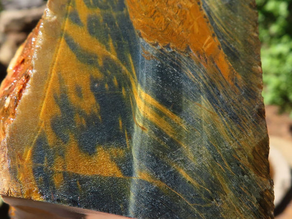 Natural Golden Blue Tigers Eye Specimen x 1 From Prieska, South Africa - TopRock