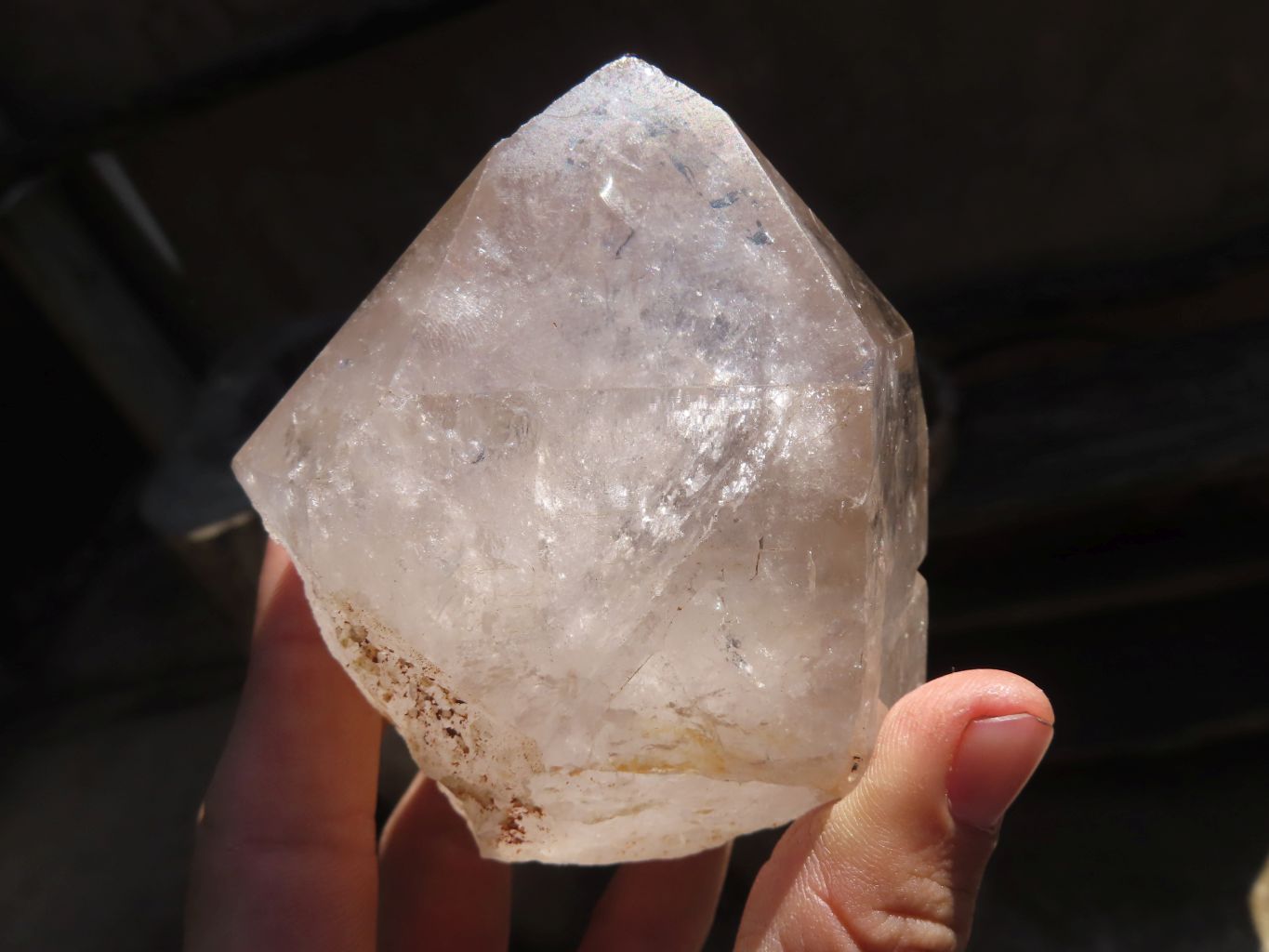 Natural Clear Quartz Crystal Specimens x 3 From Zambia - Toprock Gemstones and Minerals 