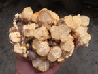 Natural Cascading White Phantom Smokey Quartz Cluster x 1 From Luena, Congo - Toprock Gemstones and Minerals 
