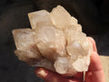 Natural Cascading Smokey Quartz Clusters x 3 From Luena, Congo - Toprock Gemstones and Minerals 