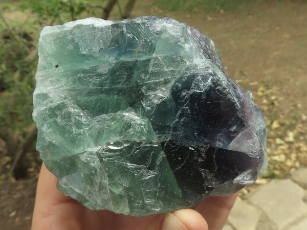 Natural Selected Watermelon Fluorite Specimens (Stone Sealed) x 4 From Uis, Namibia - TopRock