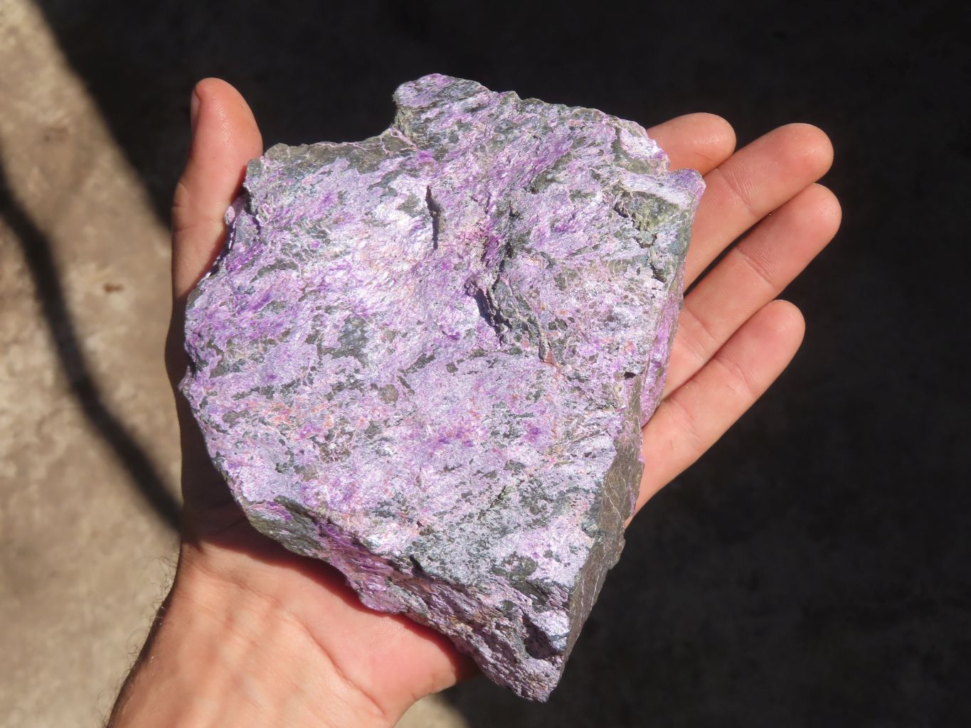 Natural Rough Stichtite & Serpentine Specimens x 3 From Barberton, South Africa - Toprock Gemstones and Minerals 