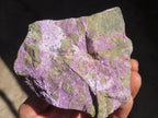 Natural Rough Stichtite & Serpentine Specimens x 3 From Barberton, South Africa - Toprock Gemstones and Minerals 