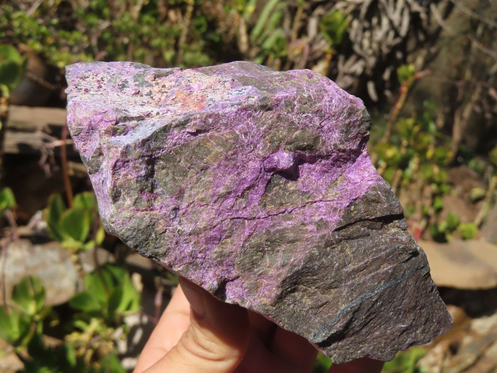 Natural Rough Stichtite & Serpentine Specimens x 3 From Barberton, South Africa - Toprock Gemstones and Minerals 