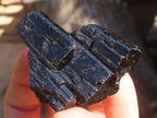 Natural Schorl Black Tourmaline Specimens  x 12 From Erongo, Namibia - Toprock Gemstones and Minerals 
