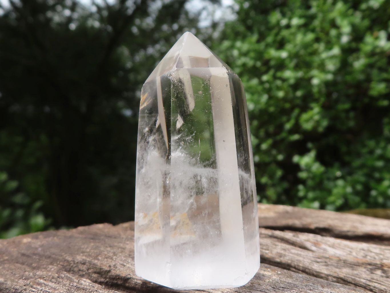 Polished Clear Quartz Crystal Points  x 12 From Madagascar - TopRock