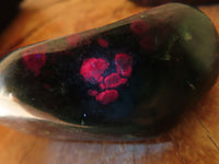 Polished Fluorescent Ruby Corundum In Chrome Verdite Free Forms x 6 From Zimbabwe - Toprock Gemstones and Minerals 