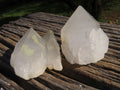 Natural Fairly Large Intact Quartz Crystals  x 12 From Madagascar - TopRock