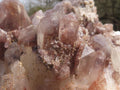 Natural Large Red Hematoid Quartz Cluster With Crystalline Self Healed Base  x 1 From Karoi, Zimbabwe - TopRock