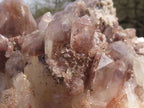 Natural Large Red Hematoid Quartz Cluster With Crystalline Self Healed Base  x 1 From Karoi, Zimbabwe - TopRock