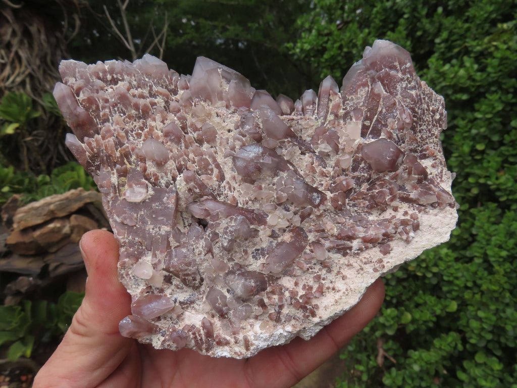 Natural Red Hematoid Quartz Clusters x 4 From Karoi, Zimbabwe - TopRock