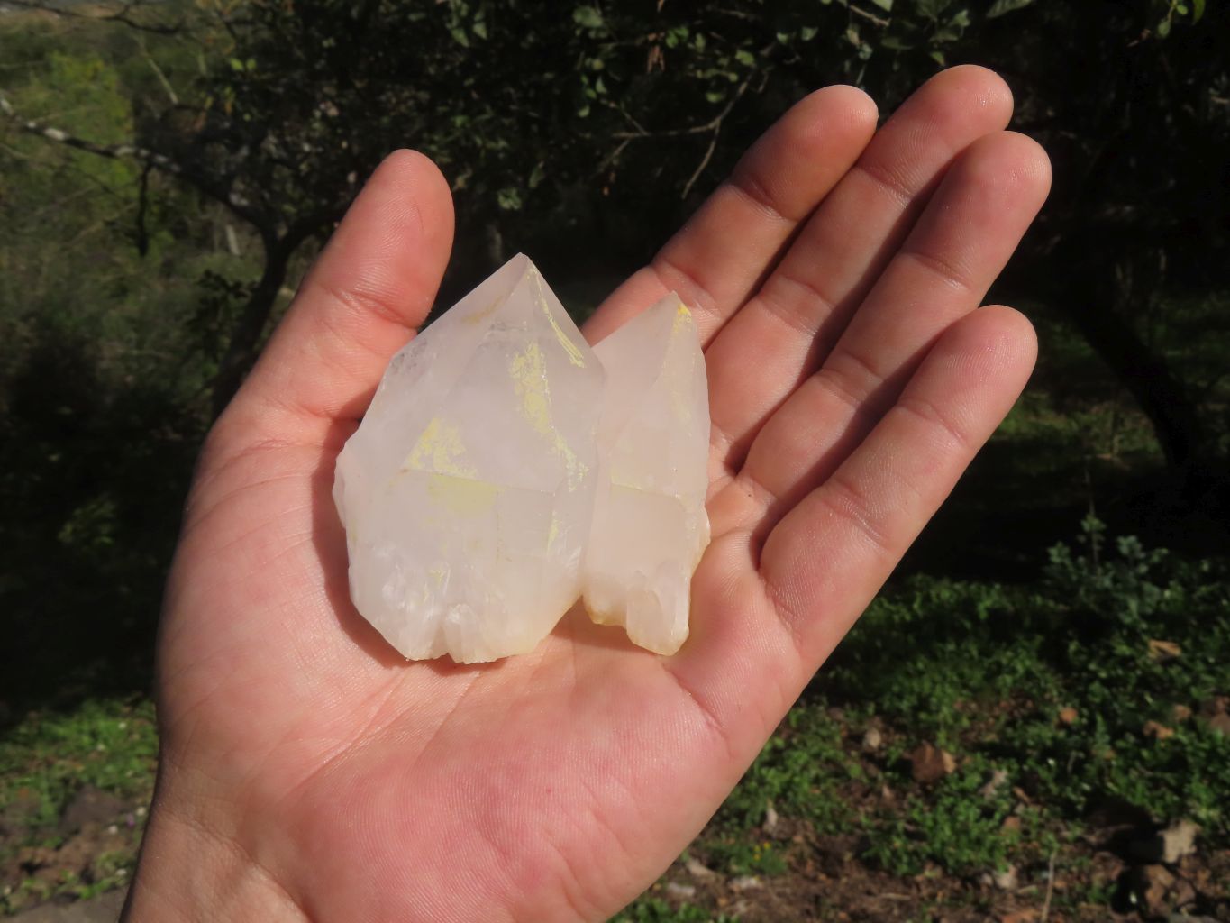 Natural Fairly Large Intact Quartz Crystals  x 12 From Madagascar - TopRock