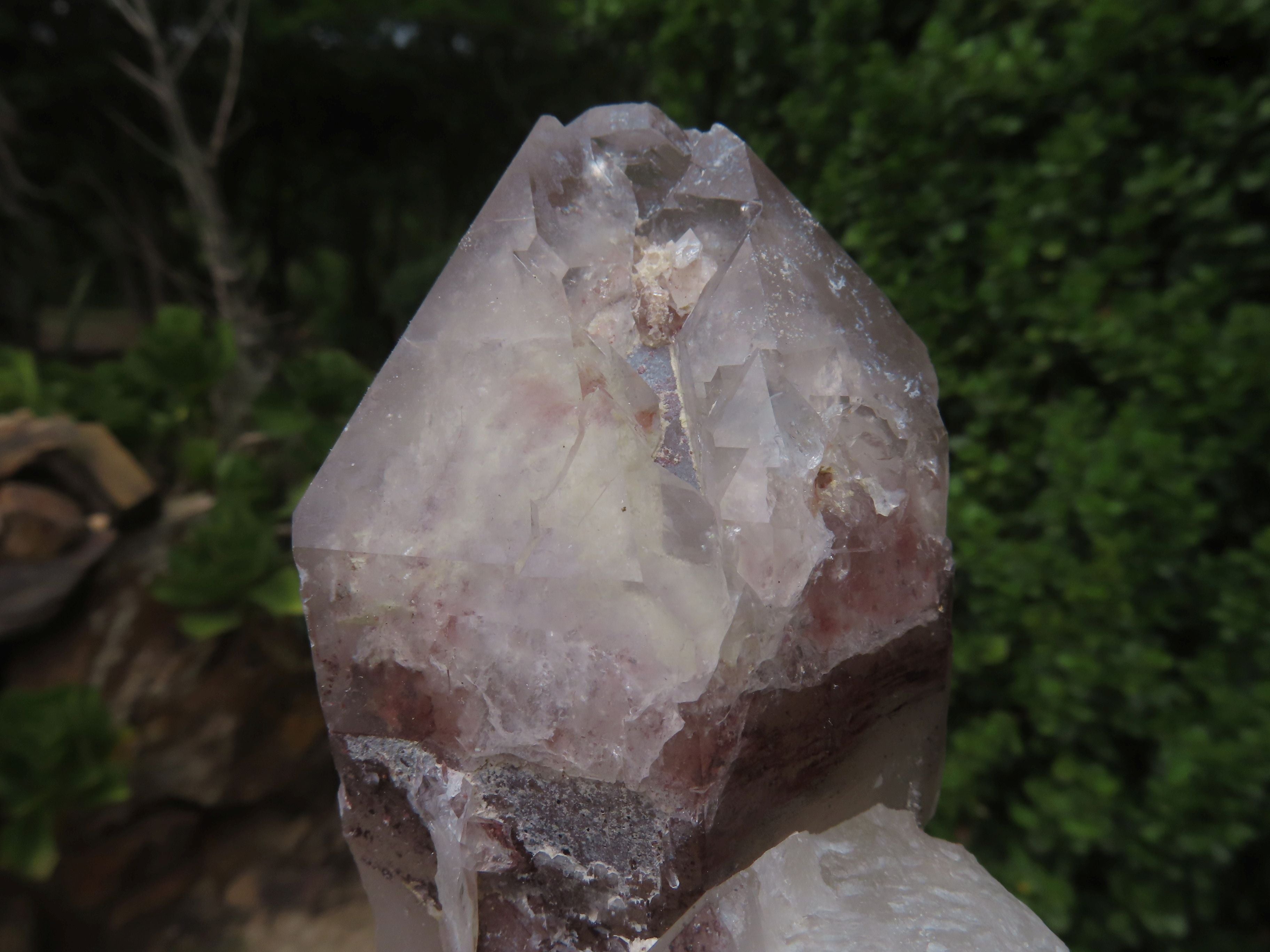 Natural Red Hematoid Quartz Clusters x 4 From Karoi, Zimbabwe - TopRock