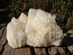 Natural "Cathedral Window" Candle Quartz Formations x 2 From Madagascar - Toprock Gemstones and Minerals 