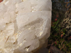 Natural "Cathedral Window" Candle Quartz Formations x 2 From Madagascar - Toprock Gemstones and Minerals 