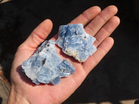 Natural New Sky Blue Calcite Specimens  x 35 From Spitzkop, Namibia - Toprock Gemstones and Minerals 