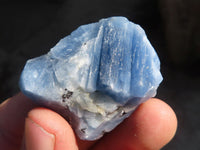 Natural New Sky Blue Calcite Specimens  x 35 From Spitzkop, Namibia - Toprock Gemstones and Minerals 