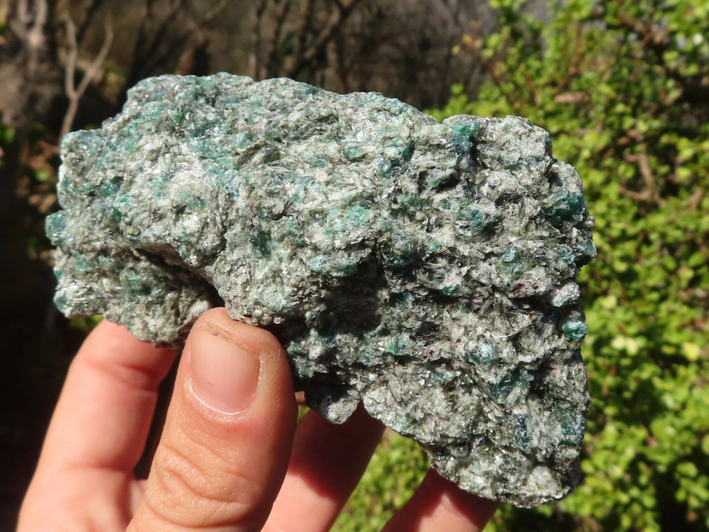 Natural Rare Emerald Mica In Matrix Cobbed Specimens x 6 From Mutoko, Zimbabwe - Toprock Gemstones and Minerals 