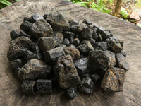Natural Schorl Black Tourmaline Rough Crystals  x 2 Kg Lot From Zambia - TopRock