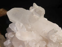 Natural Small White Quartz Clusters  x 12 From Madagascar - Toprock Gemstones and Minerals 