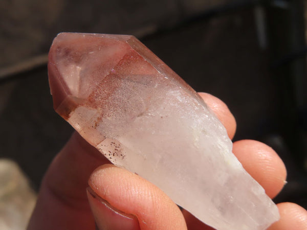 Natural Red Hematoid Quartz Specimens x 24 From Karoi, Zimbabwe - Toprock Gemstones and Minerals 