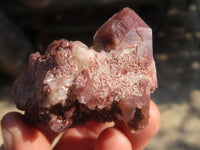 Natural Red Hematoid Quartz Specimens x 24 From Karoi, Zimbabwe - Toprock Gemstones and Minerals 