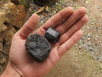 Natural Schorl Black Tourmaline Rough Crystals  x 2 Kg Lot From Zambia - TopRock