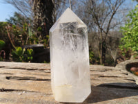 Polished Clear Quartz Crystal Points  x 9 From Madagascar - Toprock Gemstones and Minerals 