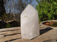 Polished Clear Quartz Crystal Points  x 9 From Madagascar - Toprock Gemstones and Minerals 