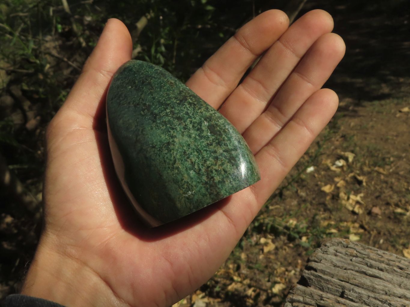 Polished Rare Fluorescent Green Verdite Ruby Corundum Free Forms  x 4 From Zimbabwe - TopRock