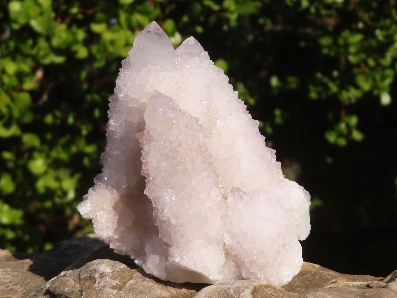 Natural Pale Lilac Spirit Quartz Clusters x 6 From Boekenhouthoek, South Africa - Toprock Gemstones and Minerals 