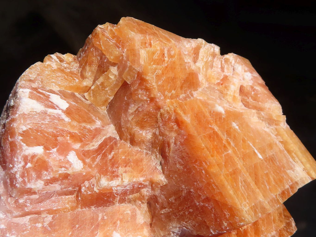 Natural New Sunset Orange Calcite Specimens  x 12 From Spitzkop, Namibia - Toprock Gemstones and Minerals 
