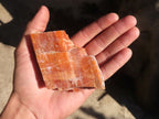 Natural New Sunset Orange Calcite Specimens  x 12 From Spitzkop, Namibia - Toprock Gemstones and Minerals 