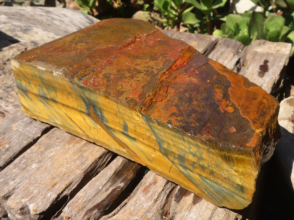 Natural Golden Blue Tigers Eye Specimen x 1 From Prieska, South Africa - TopRock