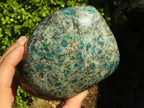 Polished Emerald Mica In Matrix Standing Free Forms x 1 From Mutoko, Zimbabwe - Toprock Gemstones and Minerals 