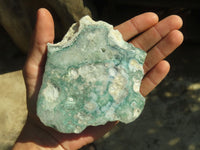 Polished On One Side Emerald Mtorolite Plates x 4 From Mutorashanga, Zimbabwe - Toprock Gemstones and Minerals 