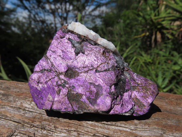 Natural Purple Purpurite Rough Specimens x 3 From Namibia - TopRock